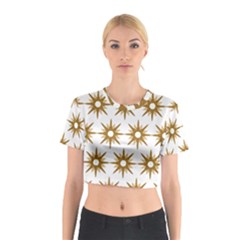 Seamless Repeating Tiling Tileable Cotton Crop Top by Amaryn4rt