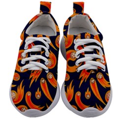 Space Patterns Pattern Kids Athletic Shoes by Amaryn4rt