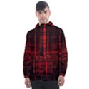 Black And Red Backgrounds Men s Front Pocket Pullover Windbreaker View1