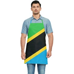 Flag Of Tanzania Kitchen Apron by Amaryn4rt