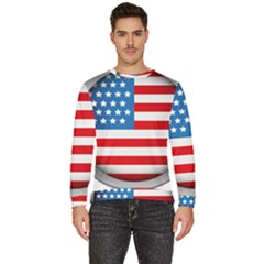 United Of America Usa Flag Men s Fleece Sweatshirt by Celenk
