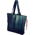 Dark Forest Drawstring Tote Bag
