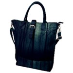 Dark Forest Buckle Top Tote Bag