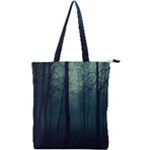 Dark Forest Double Zip Up Tote Bag