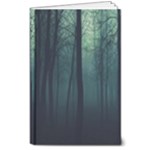 Dark Forest 8  x 10  Hardcover Notebook