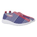 American flag patriot red white Women s Slip On Sneakers View3
