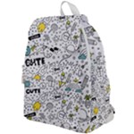 Set-cute-colorful-doodle-hand-drawing Top Flap Backpack