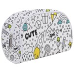 Set-cute-colorful-doodle-hand-drawing Make Up Case (Medium)