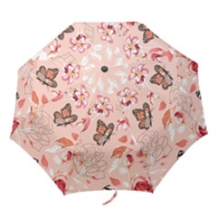 Beautiful-seamless-spring-pattern-with-roses-peony-orchid-succulents Folding Umbrellas by uniart180623