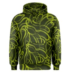 Green-abstract-stippled-repetitive-fashion-seamless-pattern Men s Core Hoodie by uniart180623