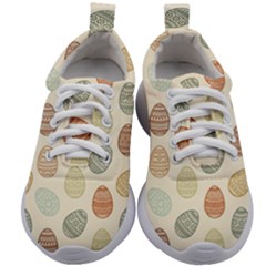 Seamless-pattern-colorful-easter-egg-flat-icons-painted-traditional-style Kids Athletic Shoes