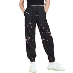 Abstract Rose Gold Glitter Background Kids  Joggers by artworkshop