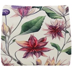 Floral Pattern Seat Cushion by designsbymallika