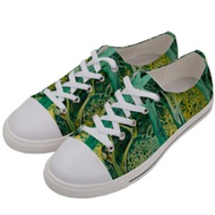 Nature Trees Forest Mystical Forest Jungle Women s Low Top Canvas Sneakers by Ravend