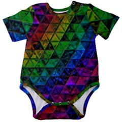 Pride Glass Baby Short Sleeve Bodysuit by MRNStudios