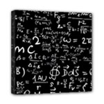 E=mc2 Text Science Albert Einstein Formula Mathematics Physics Mini Canvas 8  x 8  (Stretched)