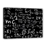 E=mc2 Text Science Albert Einstein Formula Mathematics Physics Canvas 16  x 12  (Stretched)