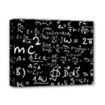 E=mc2 Text Science Albert Einstein Formula Mathematics Physics Deluxe Canvas 14  x 11  (Stretched)