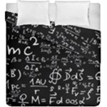 E=mc2 Text Science Albert Einstein Formula Mathematics Physics Duvet Cover Double Side (King Size)