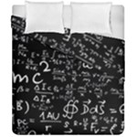 E=mc2 Text Science Albert Einstein Formula Mathematics Physics Duvet Cover Double Side (California King Size)