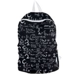 E=mc2 Text Science Albert Einstein Formula Mathematics Physics Foldable Lightweight Backpack