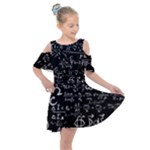 E=mc2 Text Science Albert Einstein Formula Mathematics Physics Kids  Shoulder Cutout Chiffon Dress