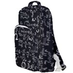 E=mc2 Text Science Albert Einstein Formula Mathematics Physics Double Compartment Backpack