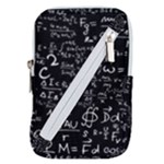 E=mc2 Text Science Albert Einstein Formula Mathematics Physics Belt Pouch Bag (Large)
