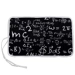 E=mc2 Text Science Albert Einstein Formula Mathematics Physics Pen Storage Case (L)