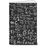 E=mc2 Text Science Albert Einstein Formula Mathematics Physics 8  x 10  Softcover Notebook