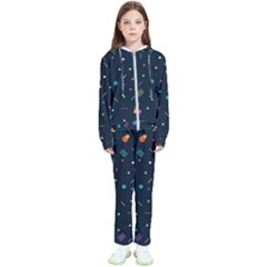 Abstract Minimalism Digital Art Abstract Kids  Tracksuit by uniart180623