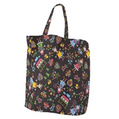 Cartoon Texture Giant Grocery Tote by uniart180623