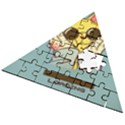 Loading Cat Cute Cuddly Animal Sweet Plush Wooden Puzzle Triangle View2