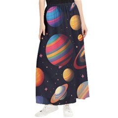 Planet Star Fantasy Maxi Chiffon Skirt by Simbadda