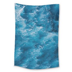 Blue Water Speech Therapy Large Tapestry by artworkshop