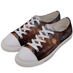 Breathe In Nature Background Men s Low Top Canvas Sneakers by artworkshop