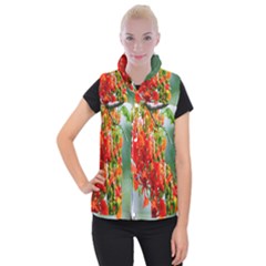 Gathering Sping Flowers Wallpapers Women s Button Up Vest by artworkshop