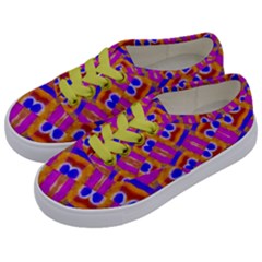  Kids  Classic Low Top Sneakers Colorful Design by VIBRANT