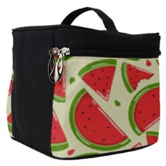 Cute Watermelon Seamless Pattern Make Up Travel Bag (small) by Simbadda