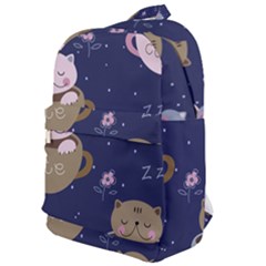 Cute Kittens Sleep Sweetly Mugs Classic Backpack by Simbadda