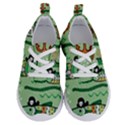 Seamless Pattern Fishes Pirates Cartoon Running Shoes View1