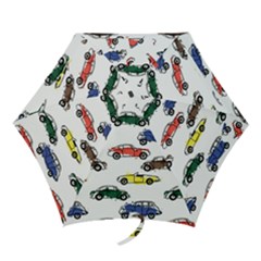 Cars Pattern Mini Folding Umbrellas by Simbadda