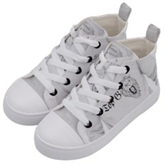 (2) Kids  Mid-top Canvas Sneakers by Alldesigners