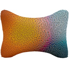 Rain Drop Abstract Design Seat Head Rest Cushion by Excel