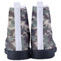 Camouflage Design Women s High-Top Canvas Sneakers View4