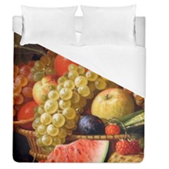 Fruits Duvet Cover (queen Size) by Excel