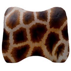 Giraffe Skin Design Velour Head Support Cushion by Excel