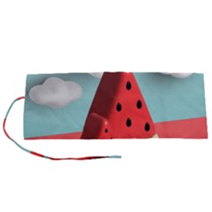 Strawberries Fruit Roll Up Canvas Pencil Holder (s) by Grandong