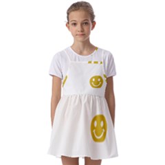 A Positive Sign Kids  Short Sleeve Pinafore Style Dress by 3147293