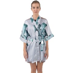 Img 20230716 151433 Half Sleeve Satin Kimono 